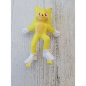 Super Sonic gold yellow Sonic toy figure accessory play‎